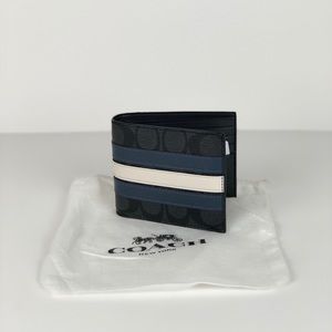 Coach Signature Wallet NWT